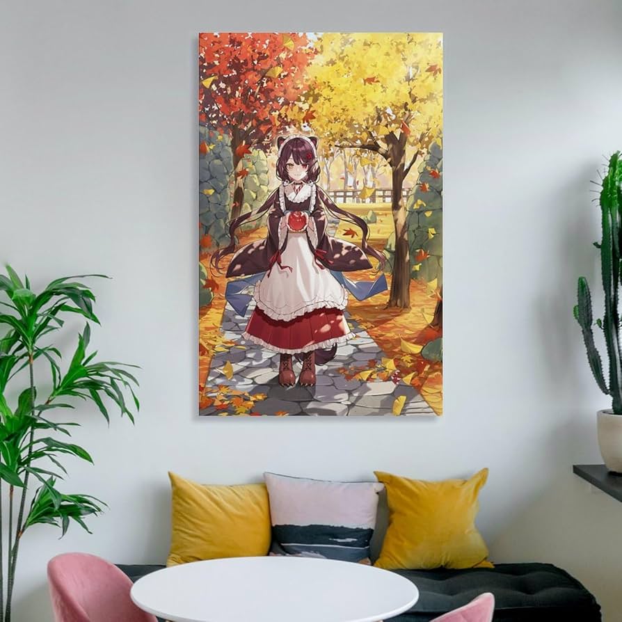 Amazon.co.jp: 絵画 大判 装飾画 戌亥とこ VTuber キャンバス